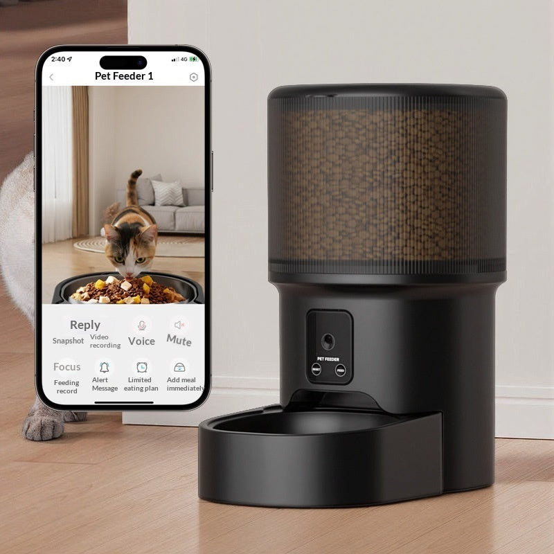 Smart Pet Feeder With Remote Voice Control