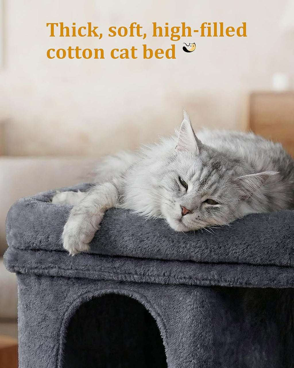 24in Cat Tree for Large Cats