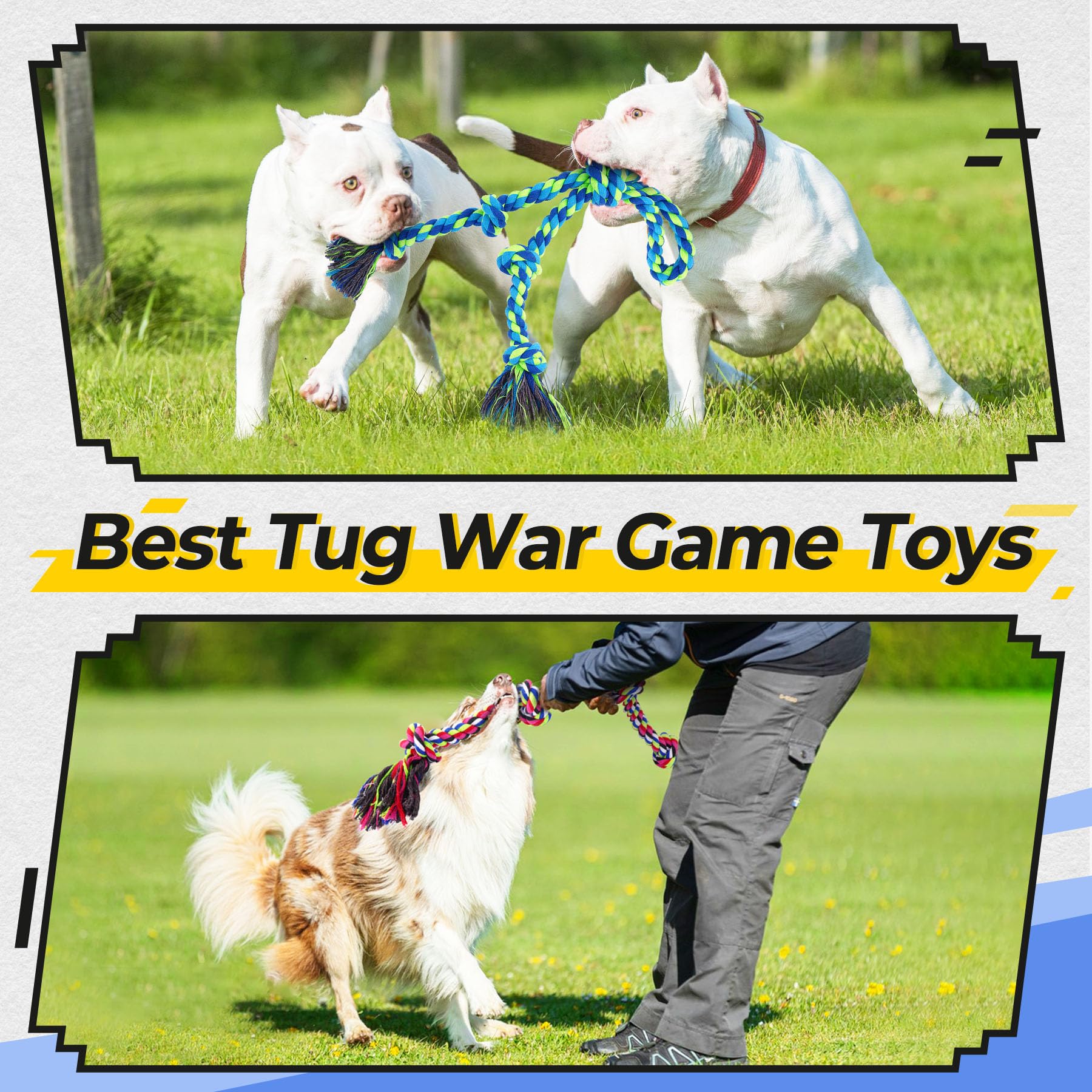 Tough Rope Dog Toy For Aggressive Chewers
