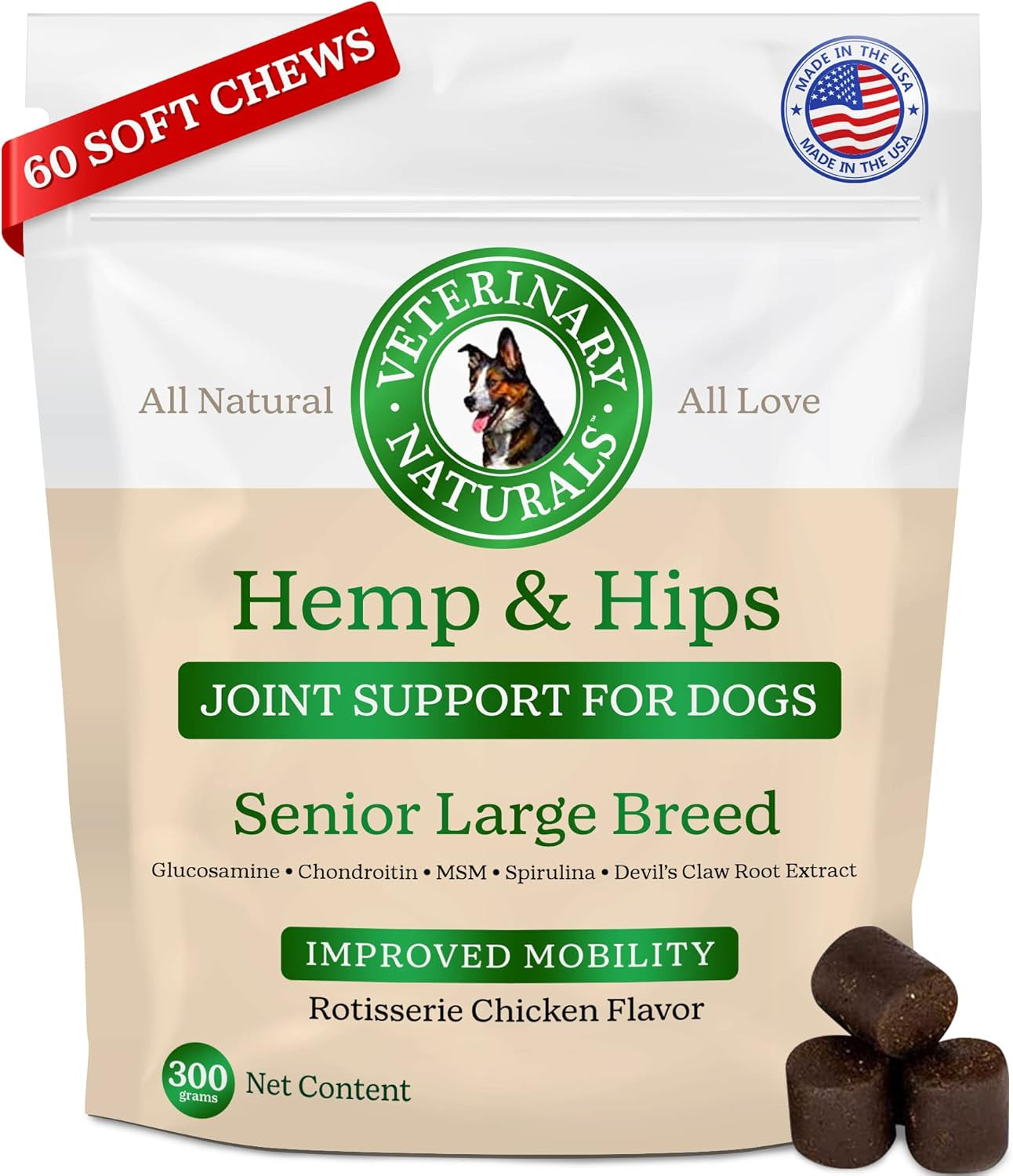 Hip Joint Supplement for Large Dogs
