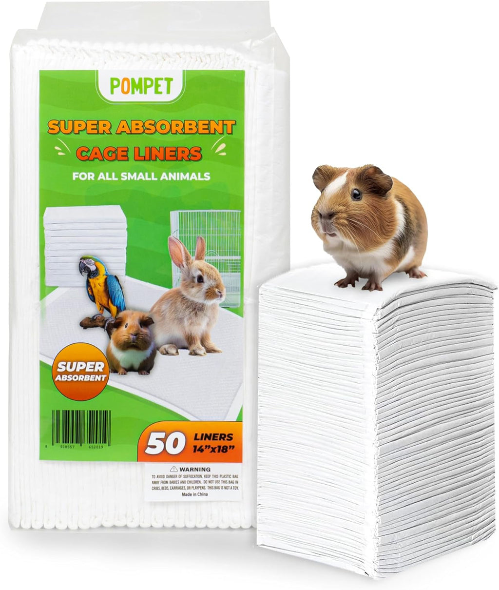 Disposable Cage Liners / 50 Pack