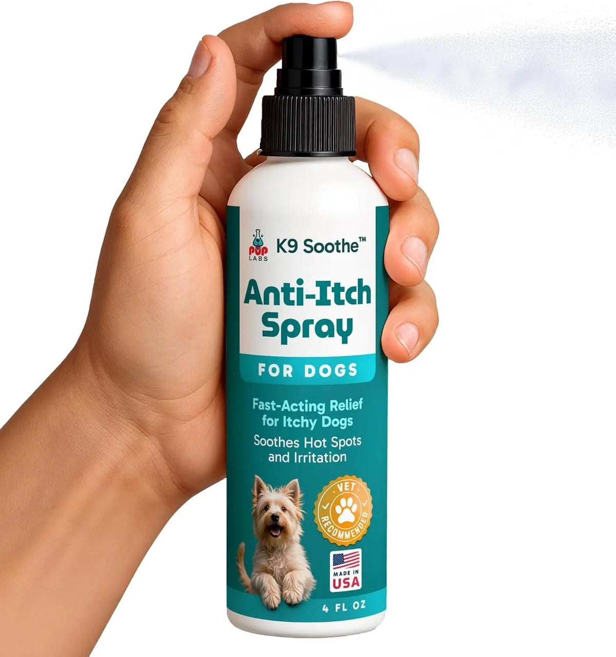 Anti-Itch Pet Skincare Spray for Dogs