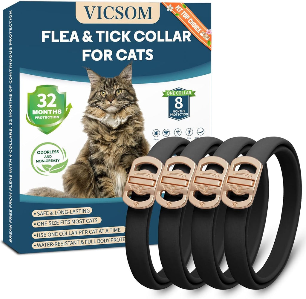 Flea Collar for Cats  /4 Pack