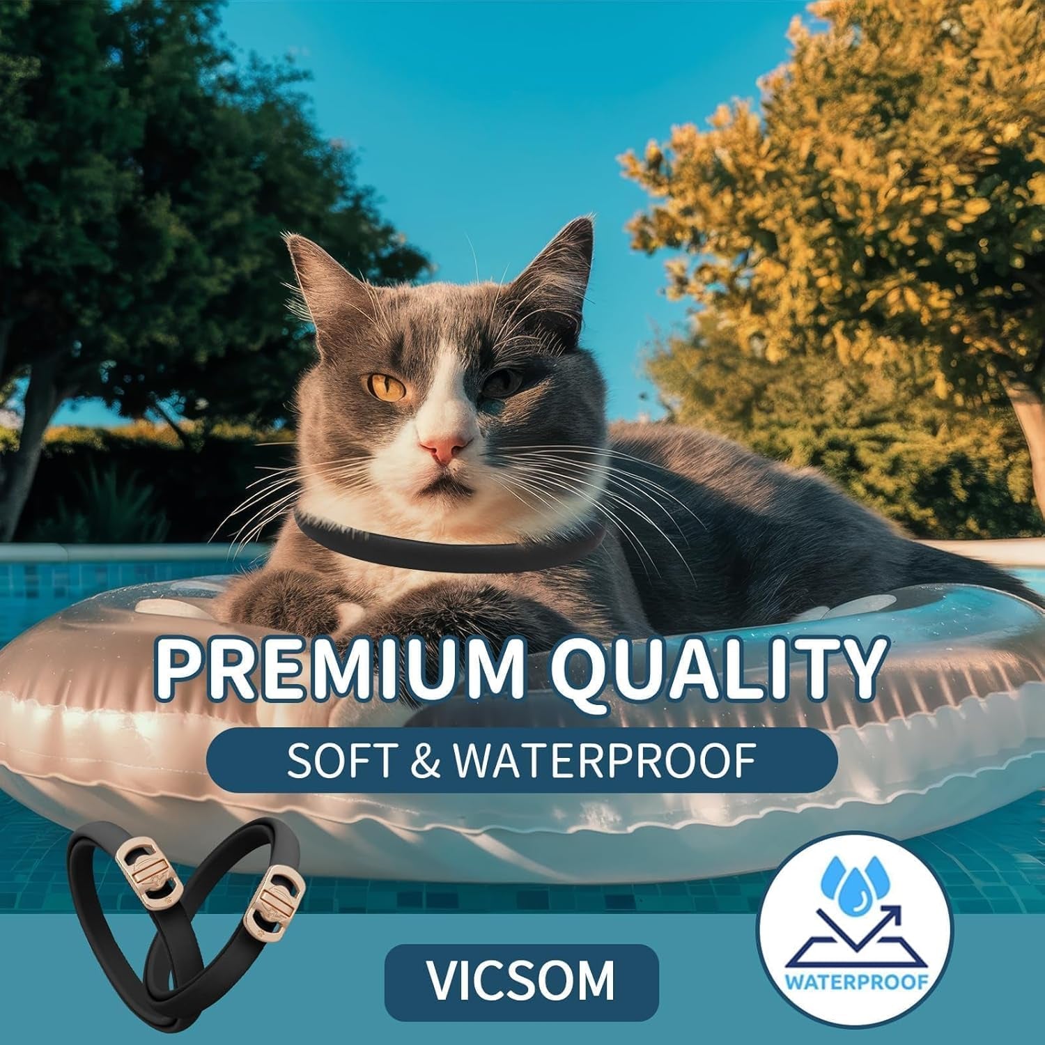 Flea Collar for Cats  /4 Pack
