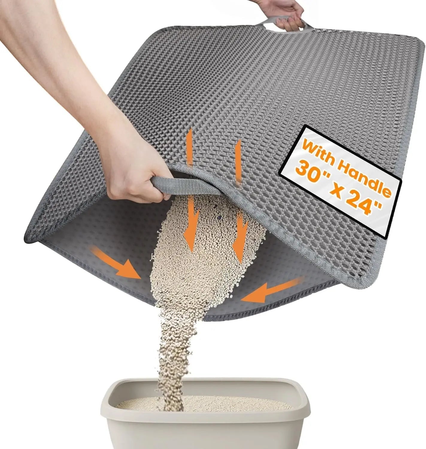 Easy Clean Cat Litter Mat
