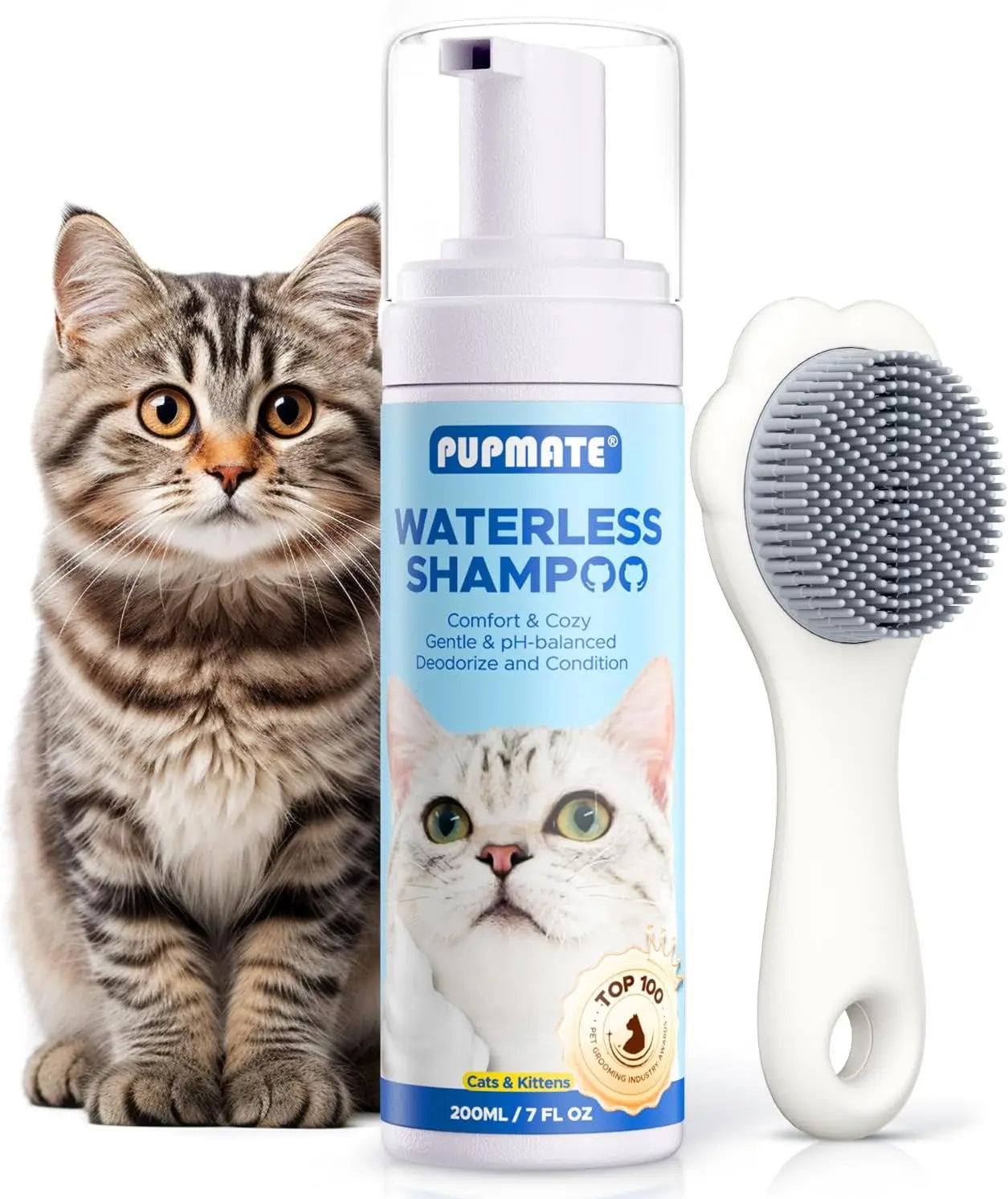 Waterless Shampoo for Cats