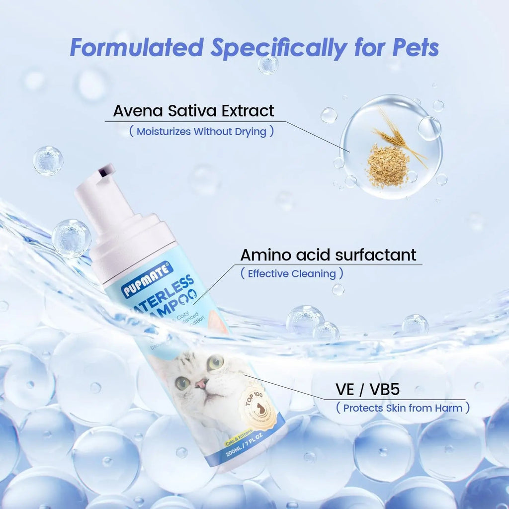 Waterless Shampoo for Cats