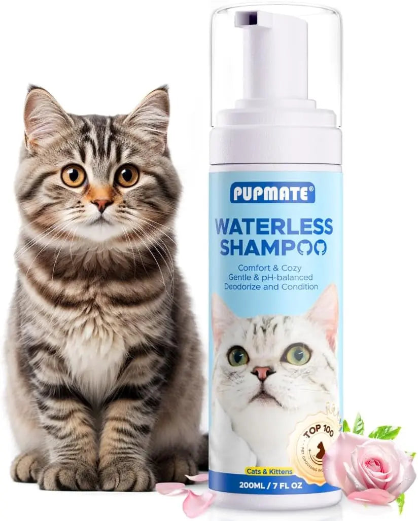 Waterless Shampoo for Cats