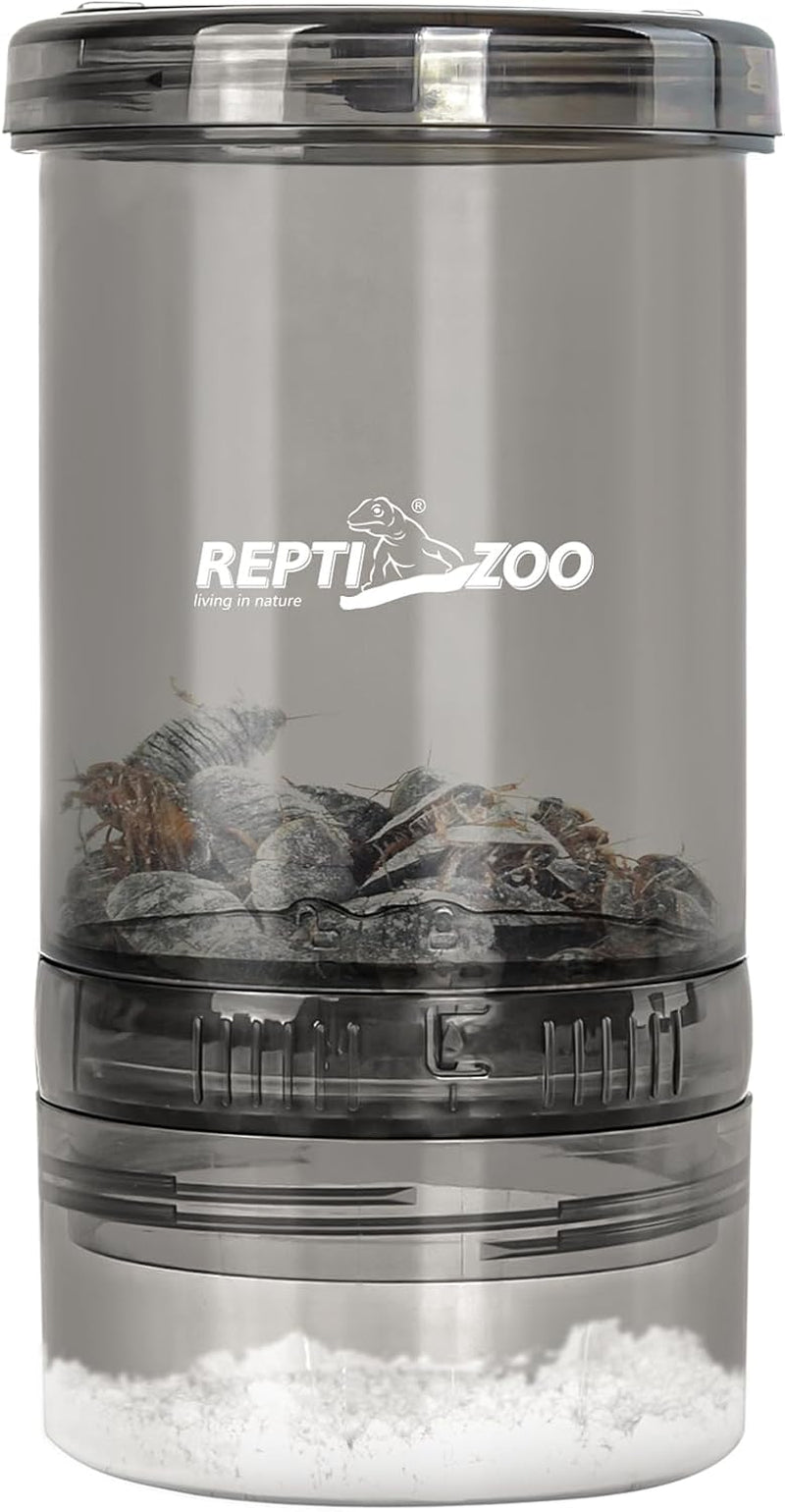 Cricket Keeper/ Calcium Powder Mixer & Feeder Dispenser for Reptiles