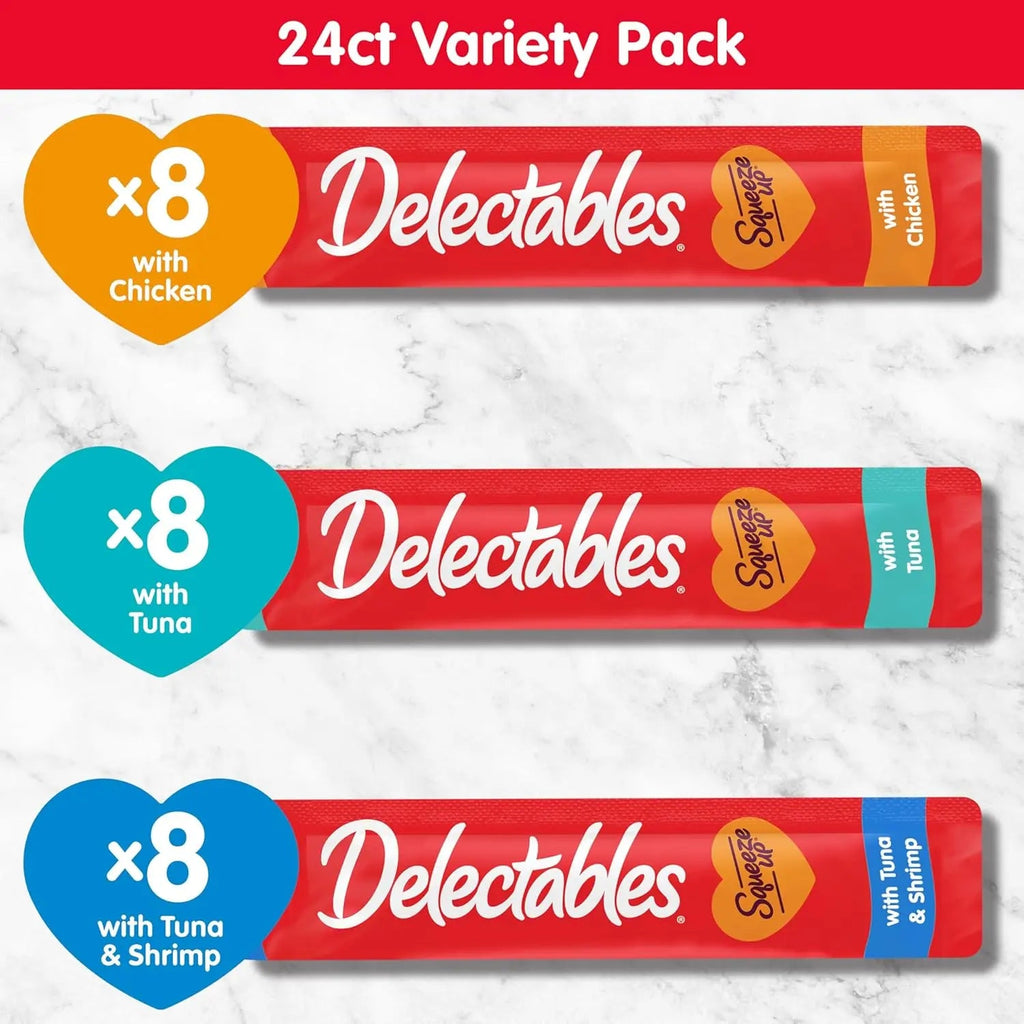 Delectable Cat Treats /Variety Pack