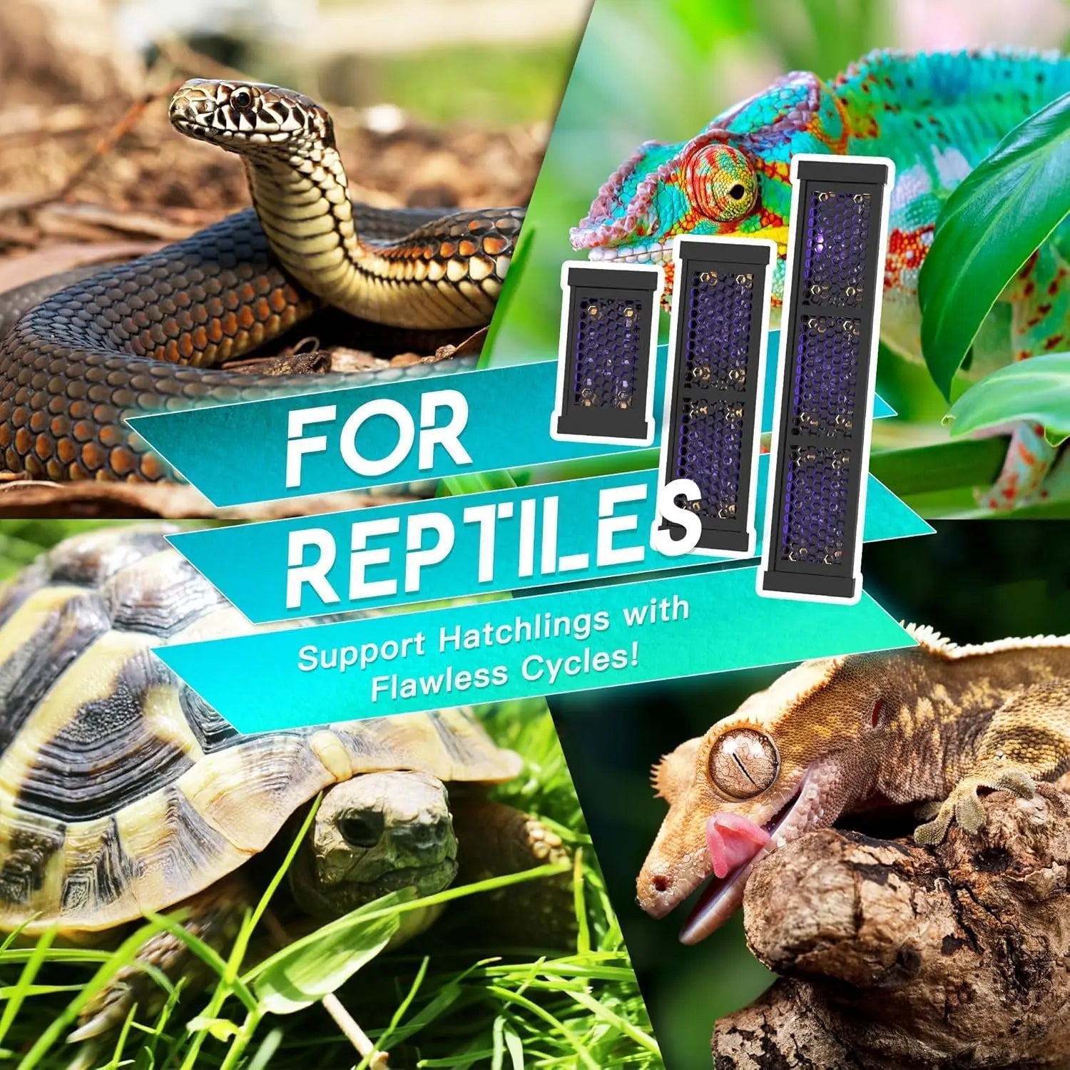 Dimmable LED Reptile UVB Lamp