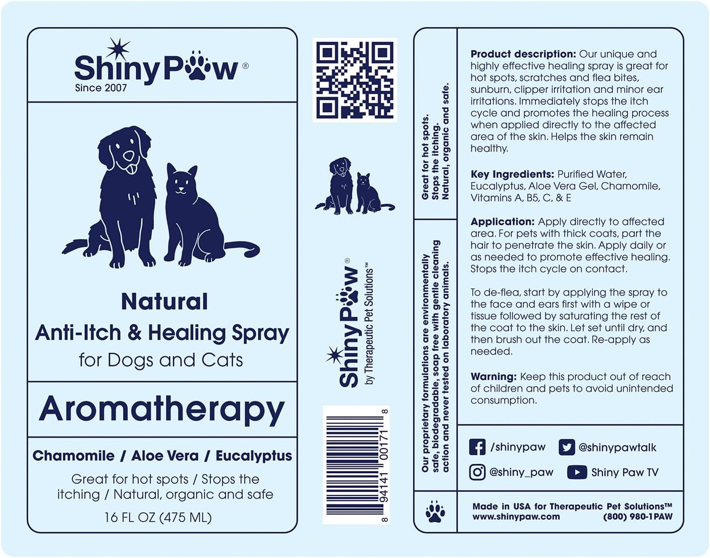 Itch Relief Spray for Dogs