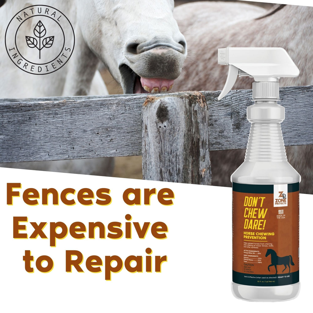 Don't Chew Dare! Horse Chewing Prevention