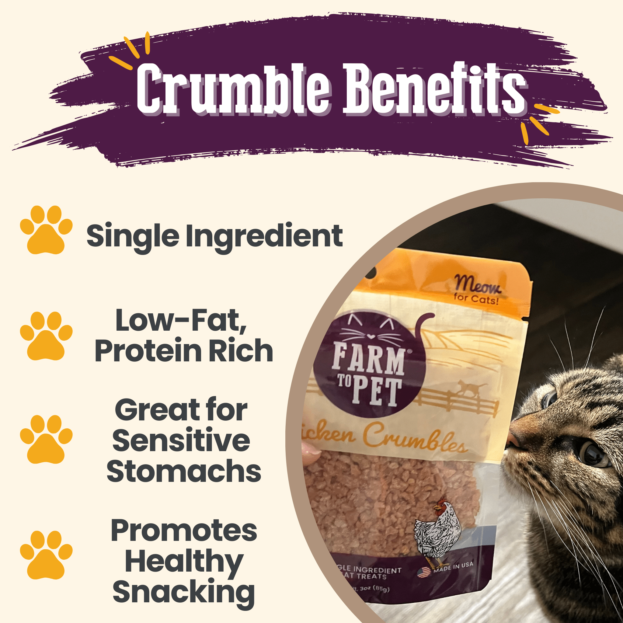 Crumbles Cat Treats