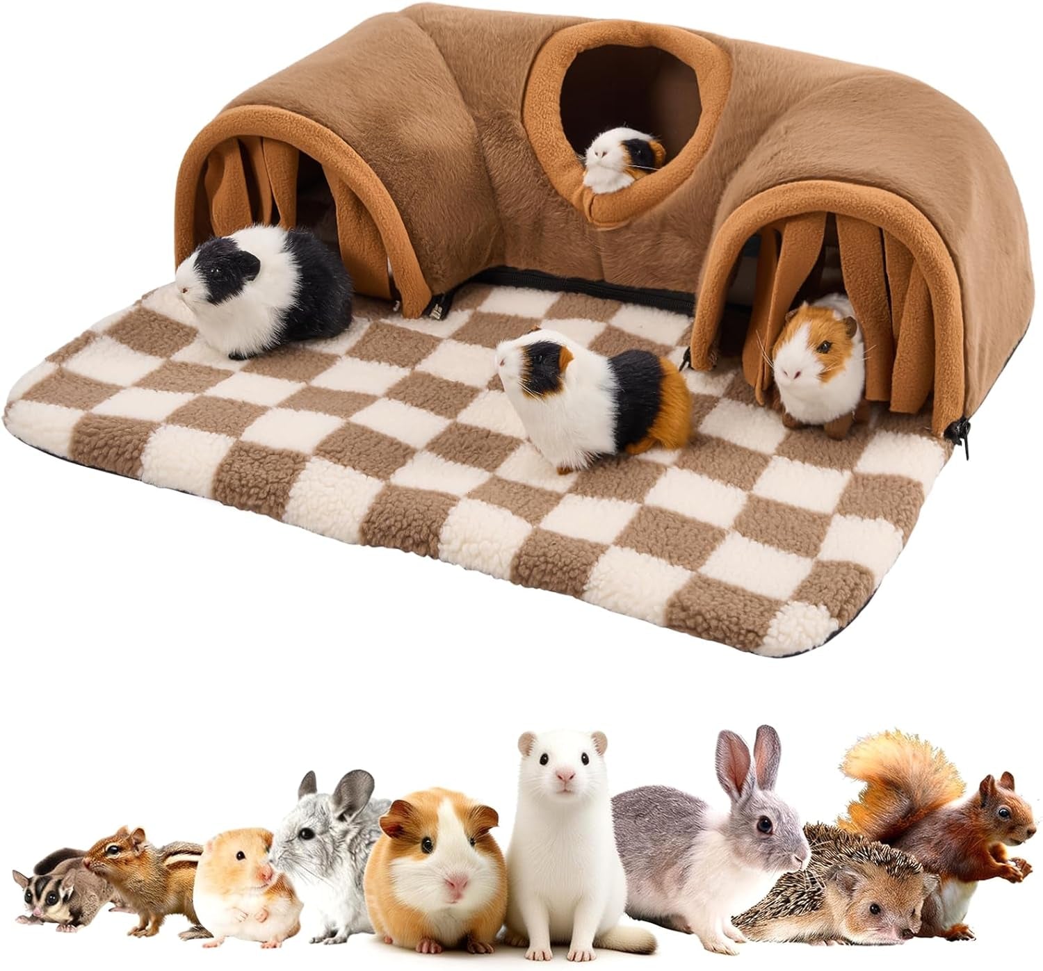 Small Animal Tunnel & Bed Hideout
