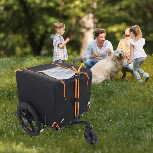 Foldable Pet Bicycle Trailer
