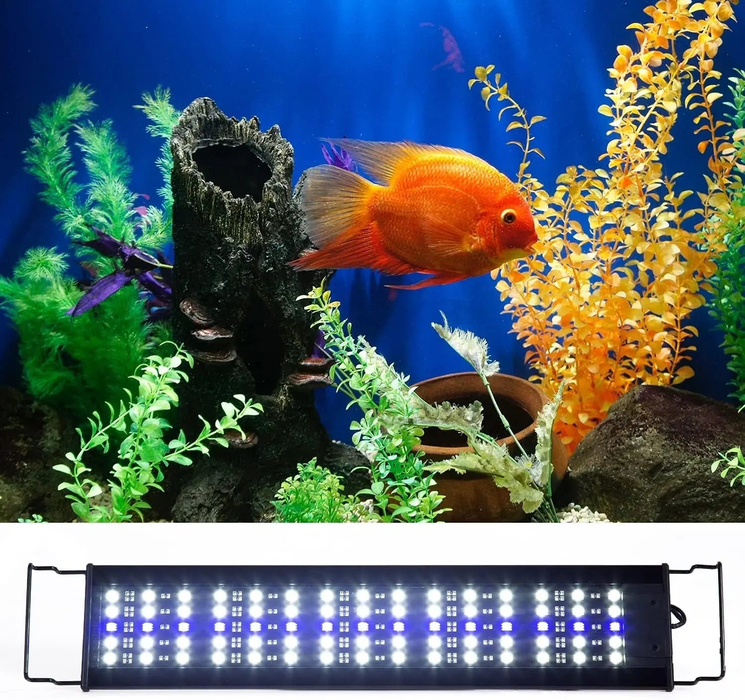 3-Mode Day/Night Aquarium Lamp for Reptiles & Fish
