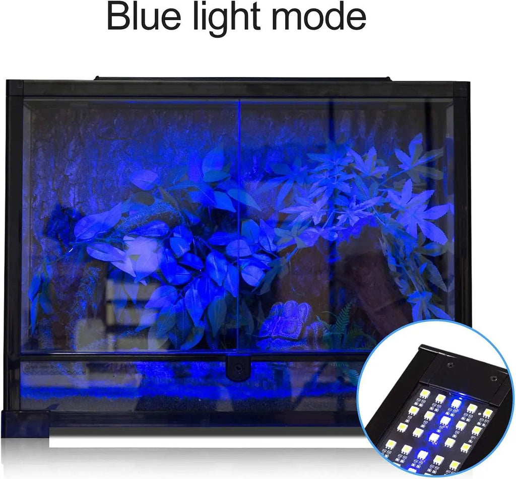 3-Mode Day/Night Aquarium Lamp for Reptiles & Fish