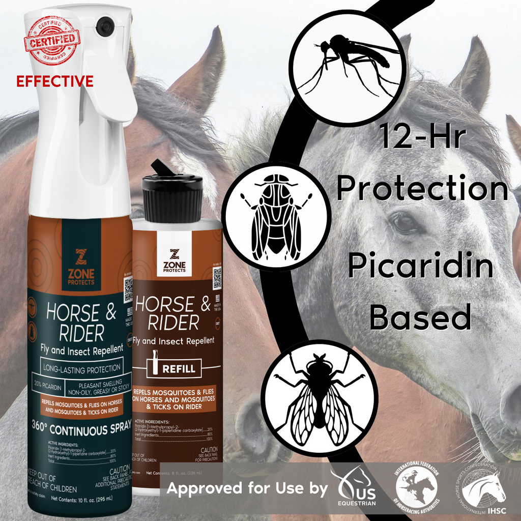Horse & Rider Fly/Insect Repellent Mistosol + Refill Combo