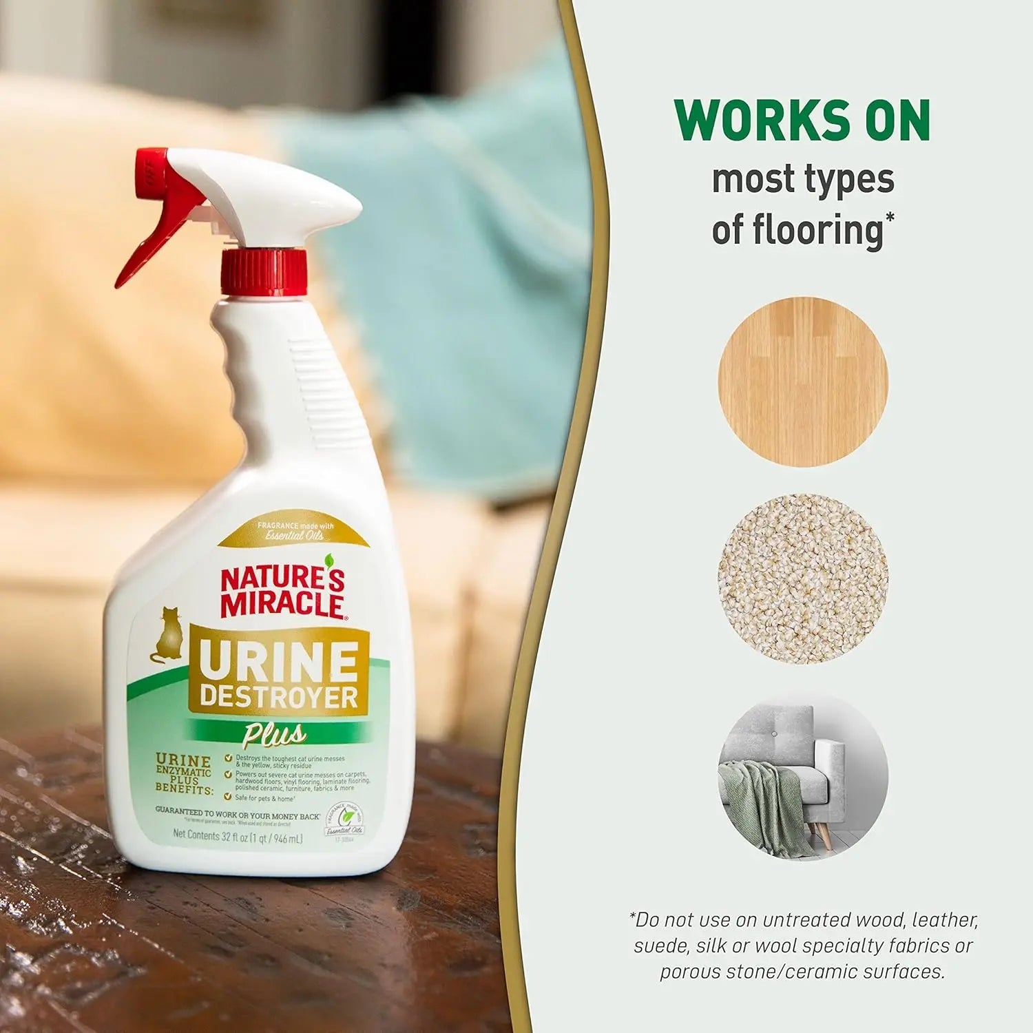 Nature’s Miracle Urine Destroyer plus Cat
