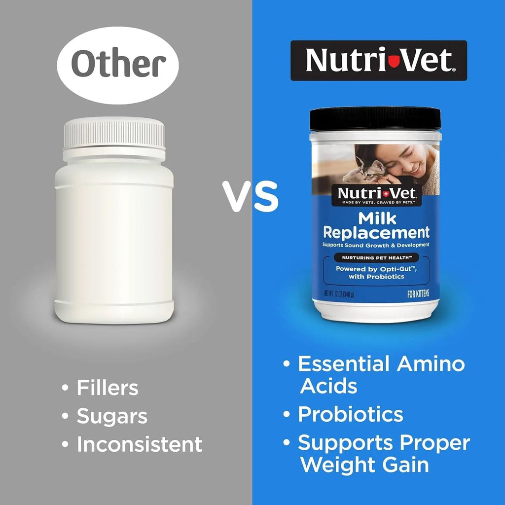 Nutri-VetMilk Replacer Powder  for Kittens/ 12oz