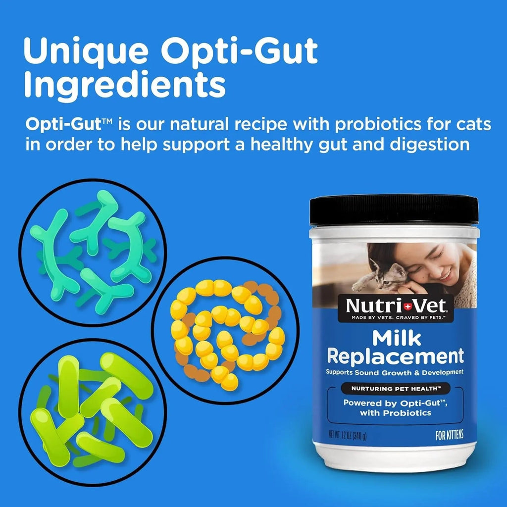 Nutri-VetMilk Replacer Powder  for Kittens/ 12oz
