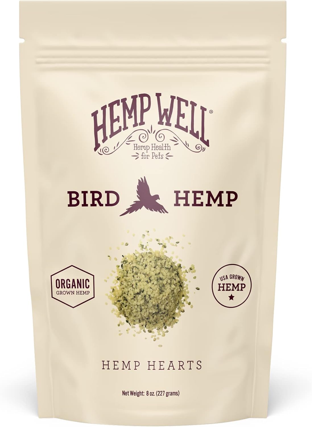 Organic Hemp Hearts for Birds