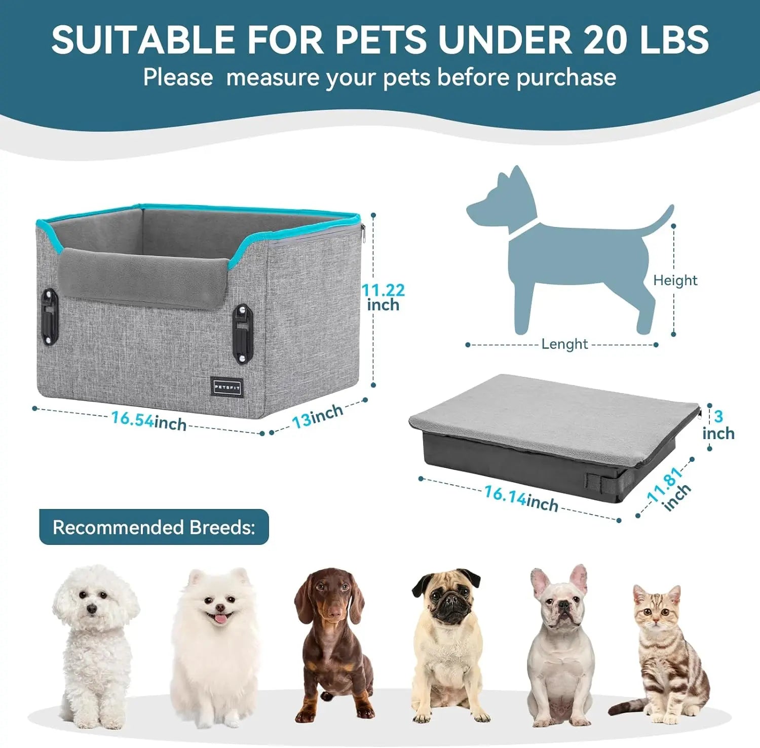 Small Dog Booster Car Seat