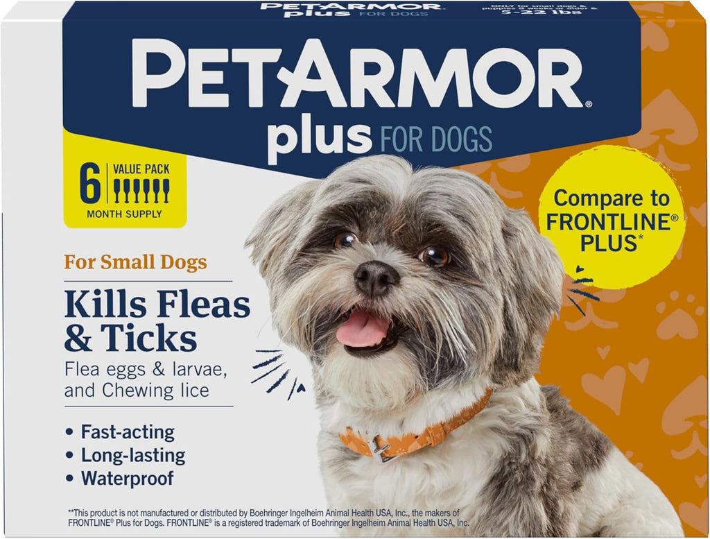 PetArmor Plus Flea Tick Treatment for Dogs