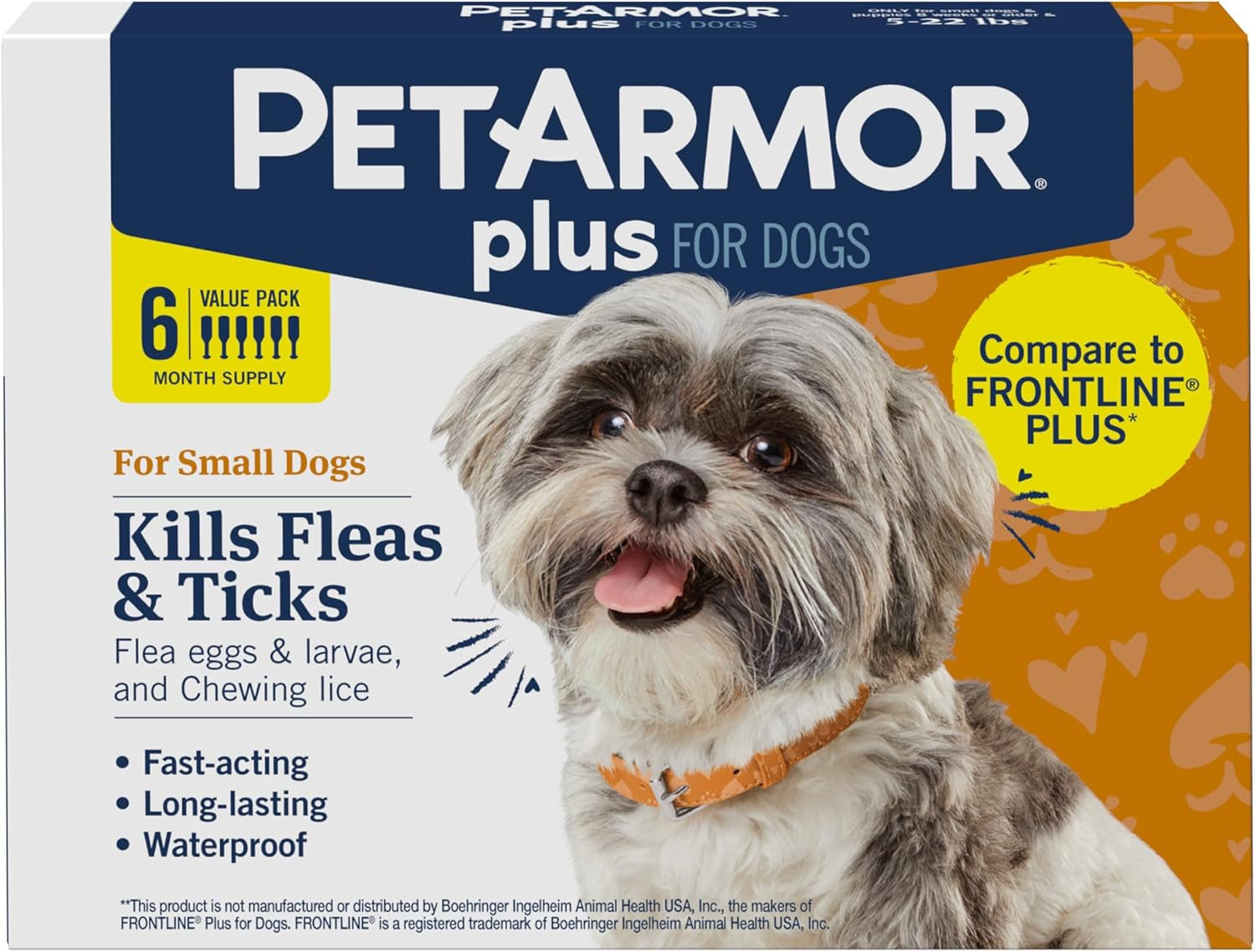 PetArmor Plus Flea Tick Treatment for Dogs