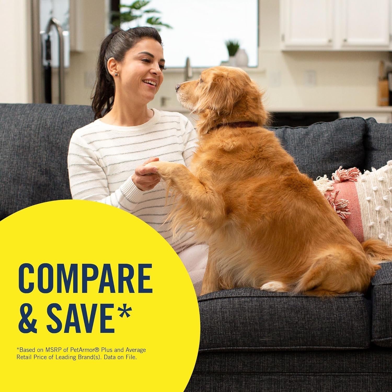 PetArmor Plus Flea Tick Treatment for Dogs