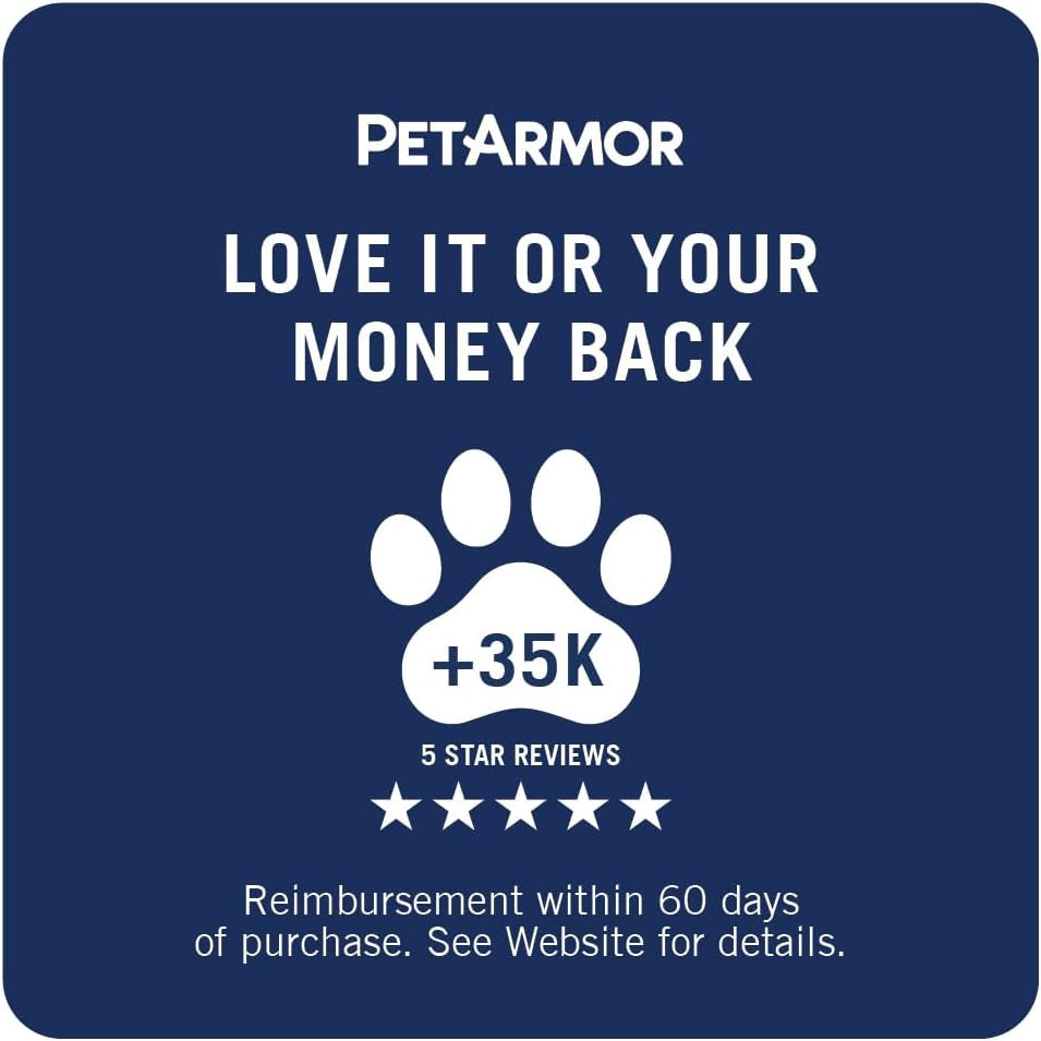 PetArmor Plus Flea Tick Treatment for Dogs