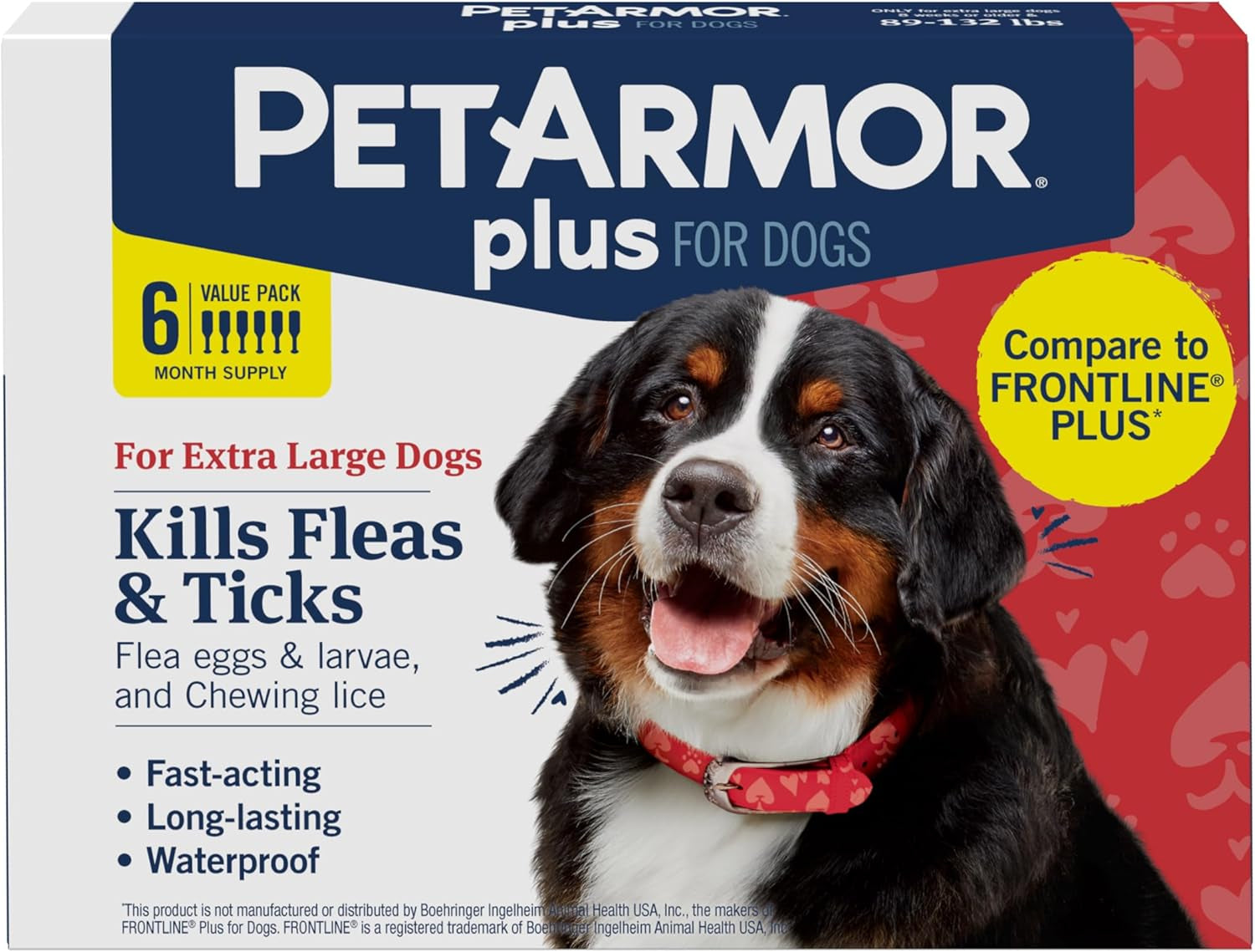 PetArmor Plus Flea Tick Treatment for Dogs