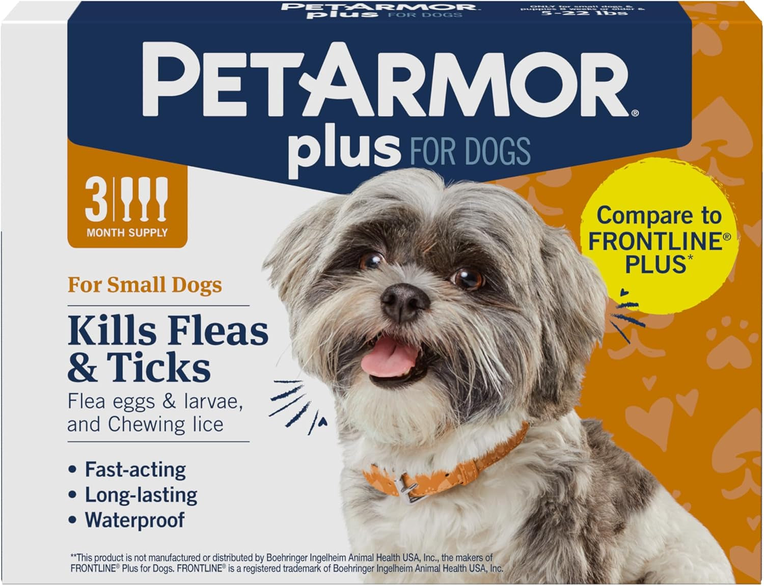 PetArmor Plus Flea Tick Treatment for Dogs