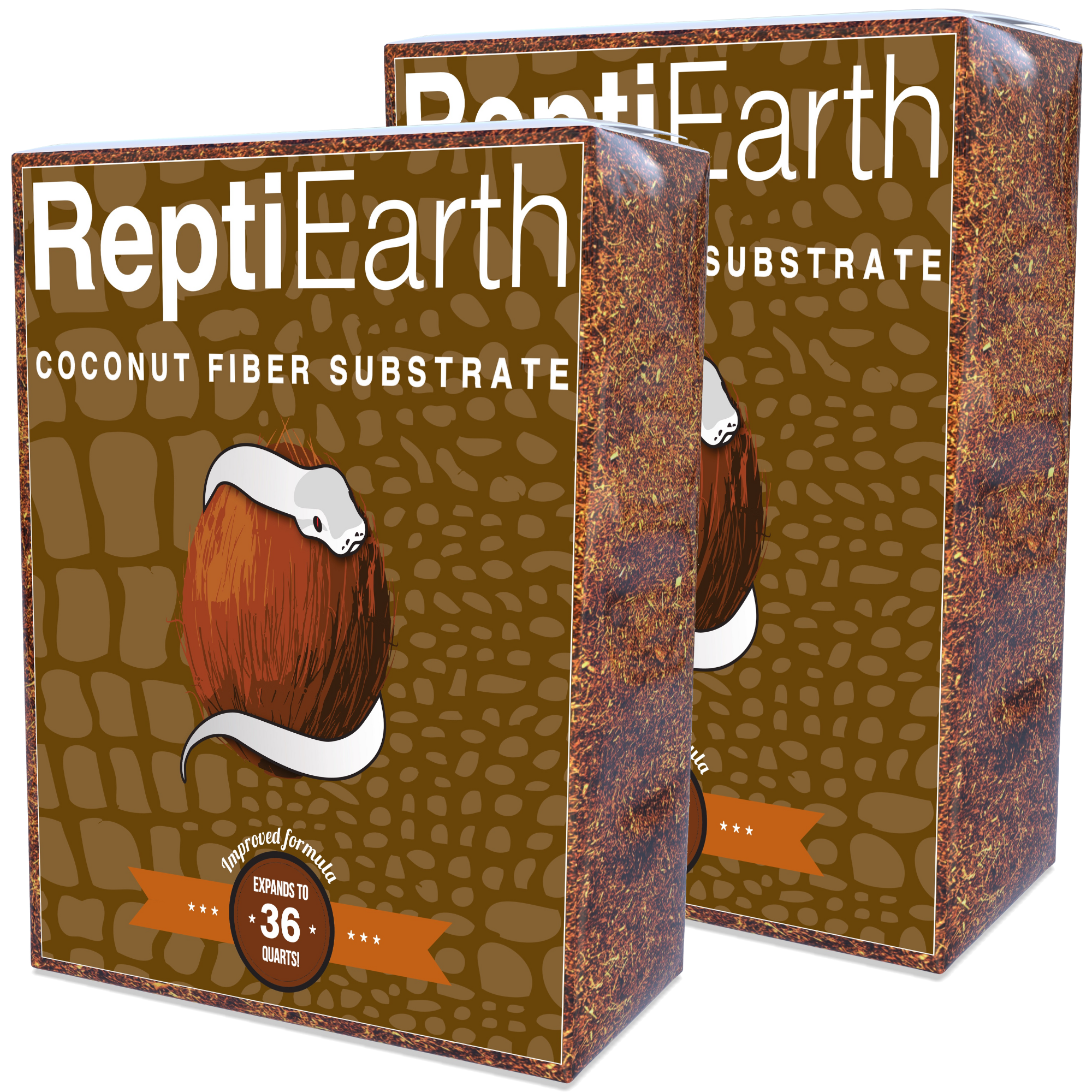 Fine Coconut Fiber Reptile Substrate, Ready to Use