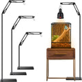 Reptile Lamp Stand w/ Adjustable Height & Swing Arm