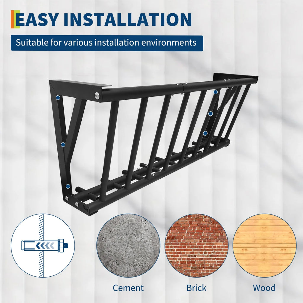 Wall Mount Hay Feeder Rack