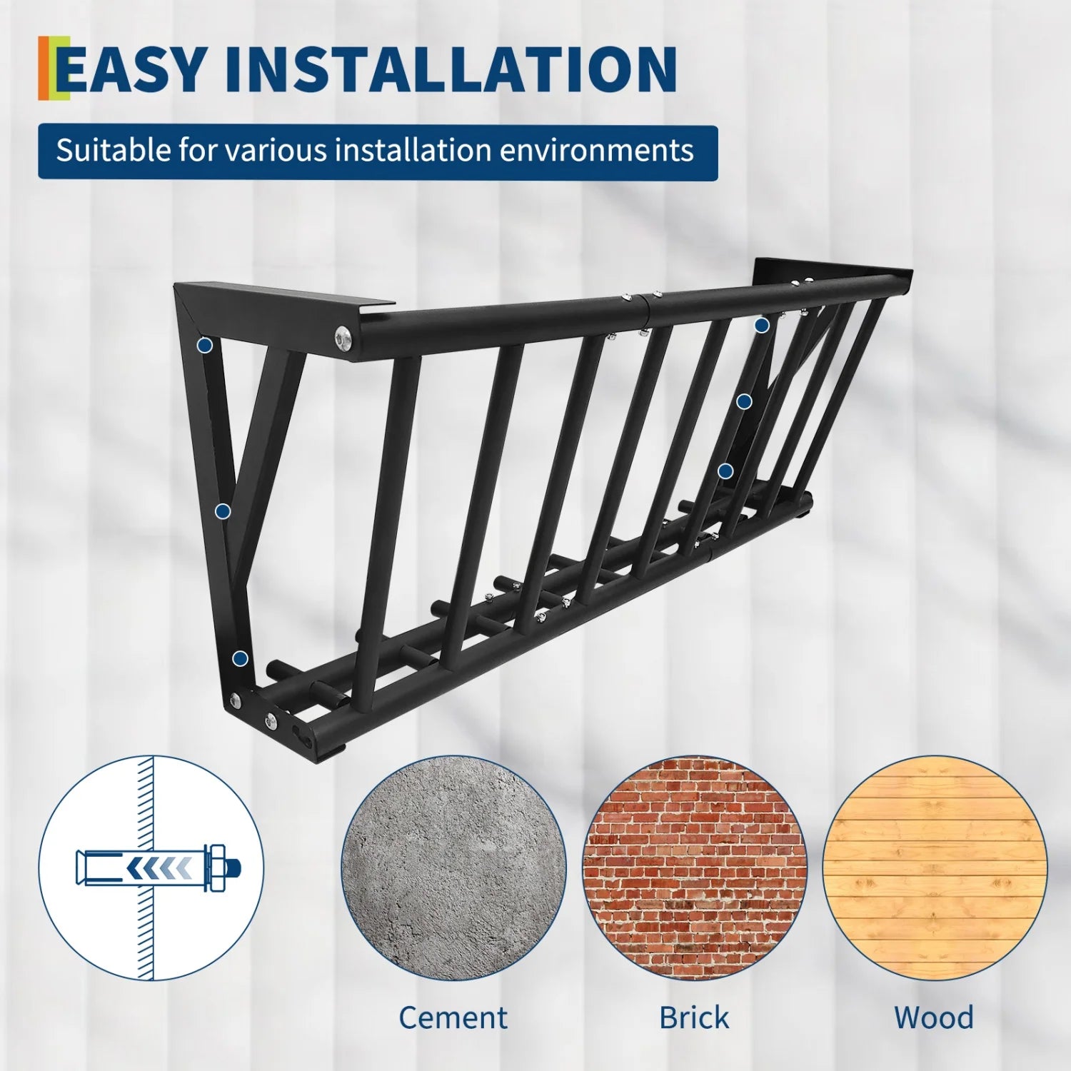 Wall Mount Hay Feeder Rack
