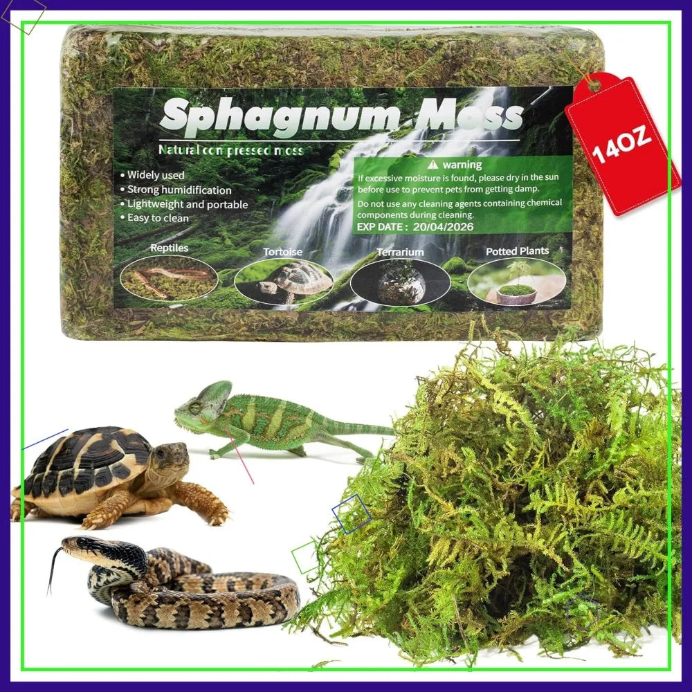 14OZ Natural Sphagnum Moss