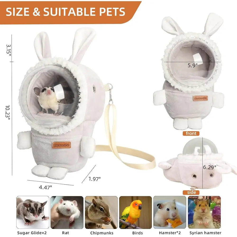 Cute Rabbit Shape Small Animal Carrier