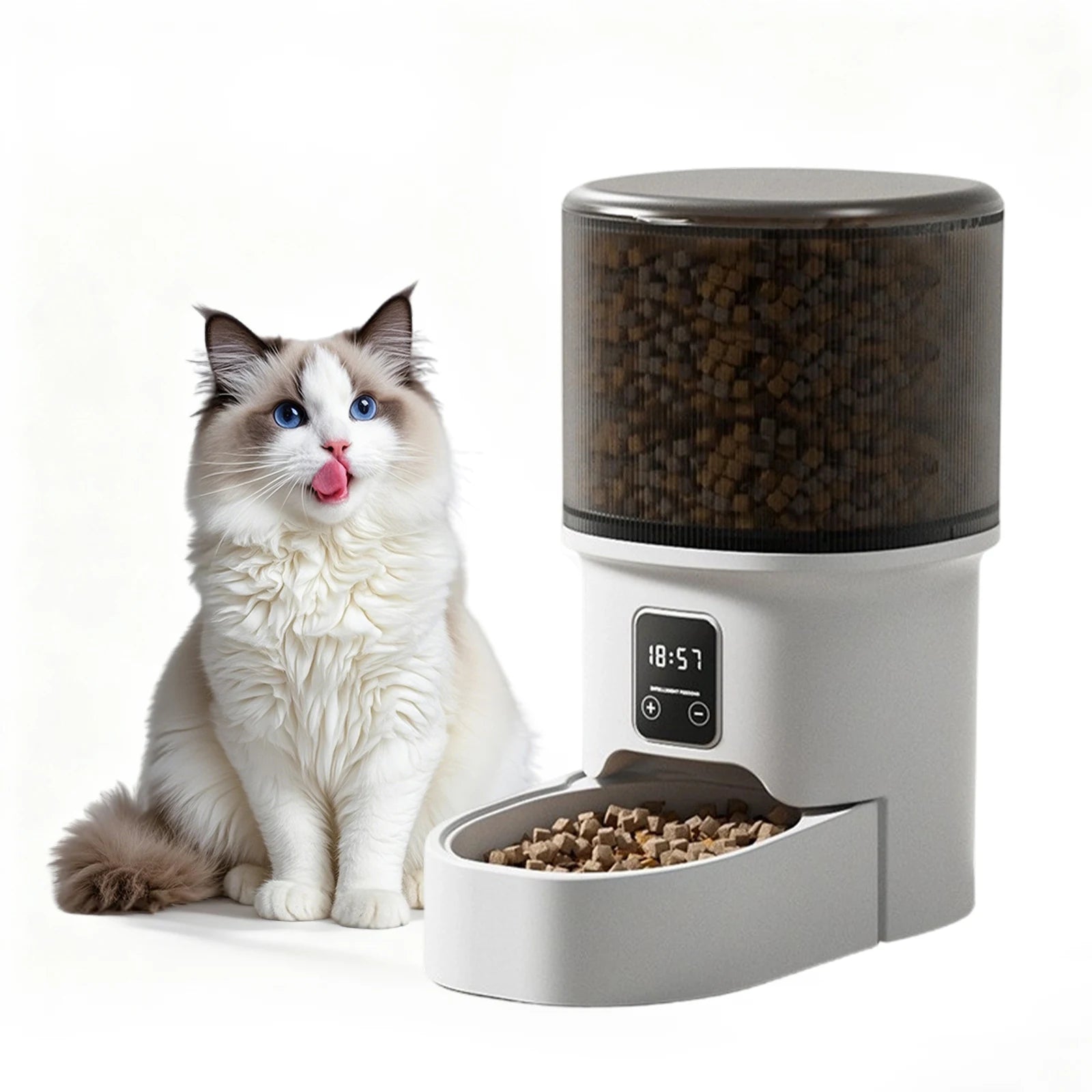 Automatic Cat Feeder with Timer & Portion Control