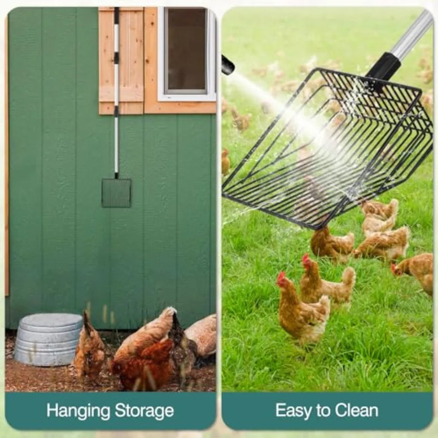 Poop Scooper for Chicken Coop
