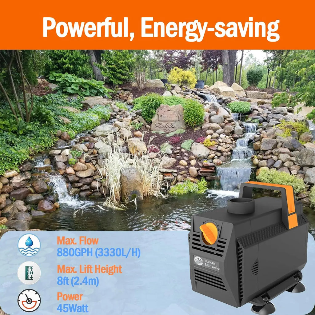 Submersible Water Pump with Flow Control