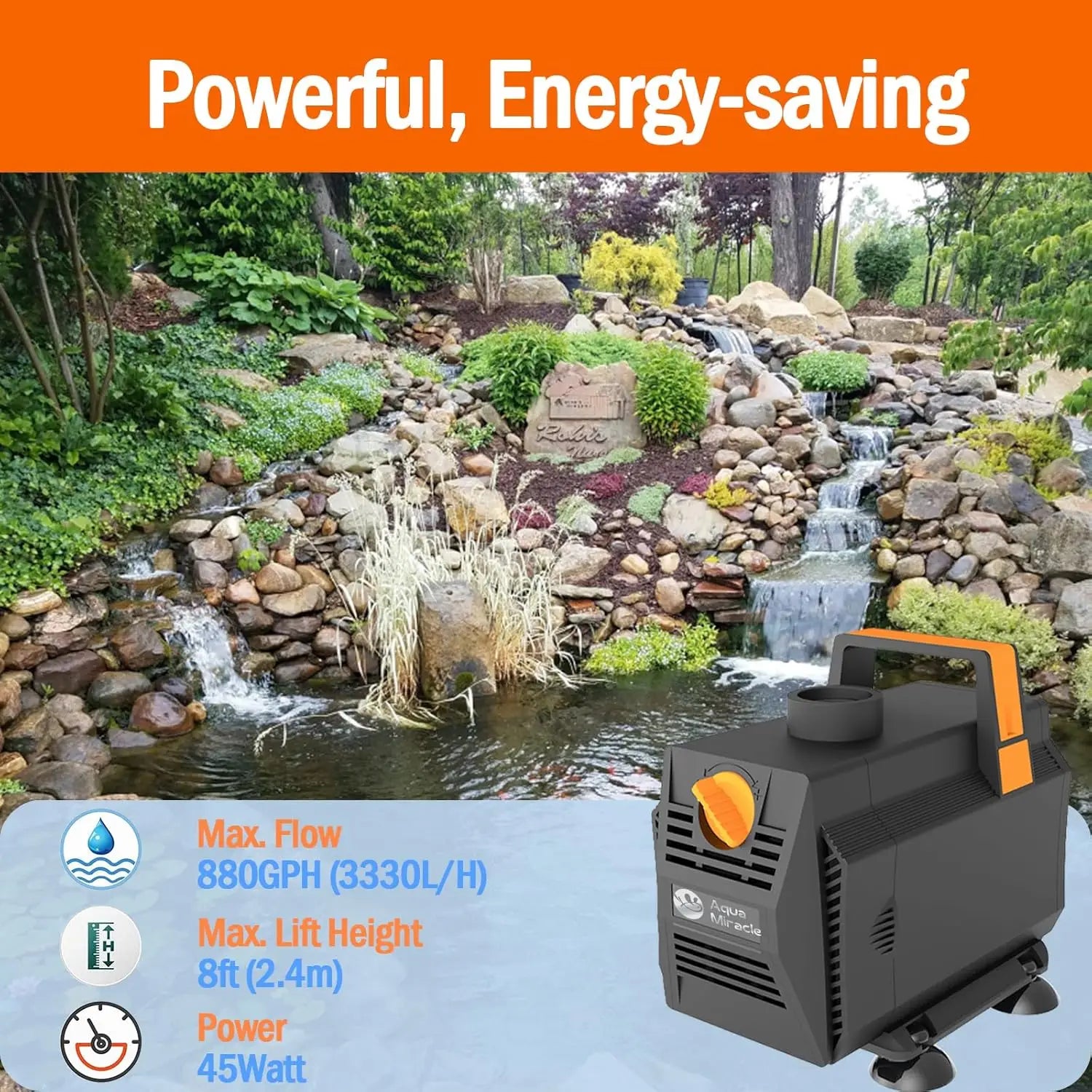 Submersible Water Pump with Flow Control