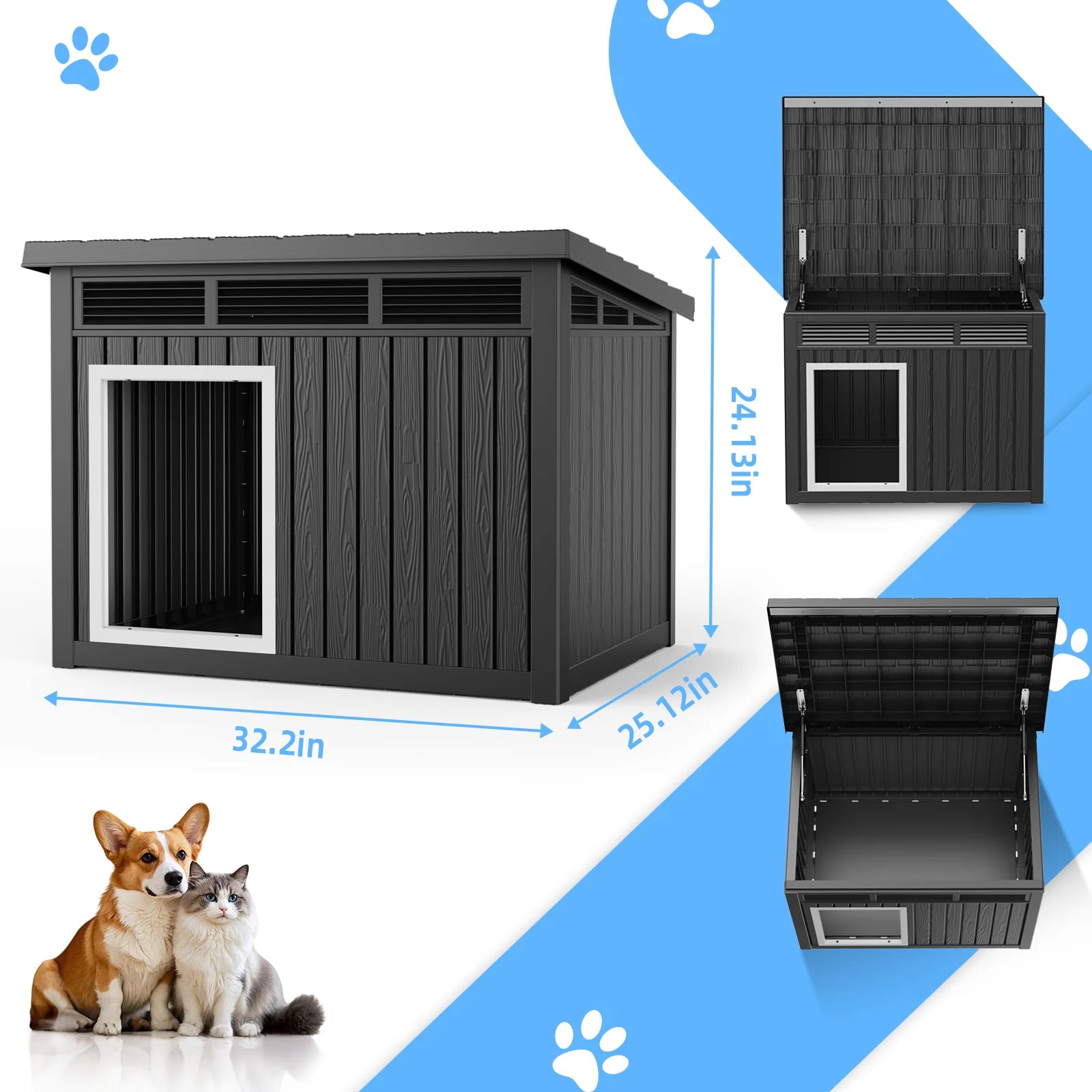 Large Resin Dog House