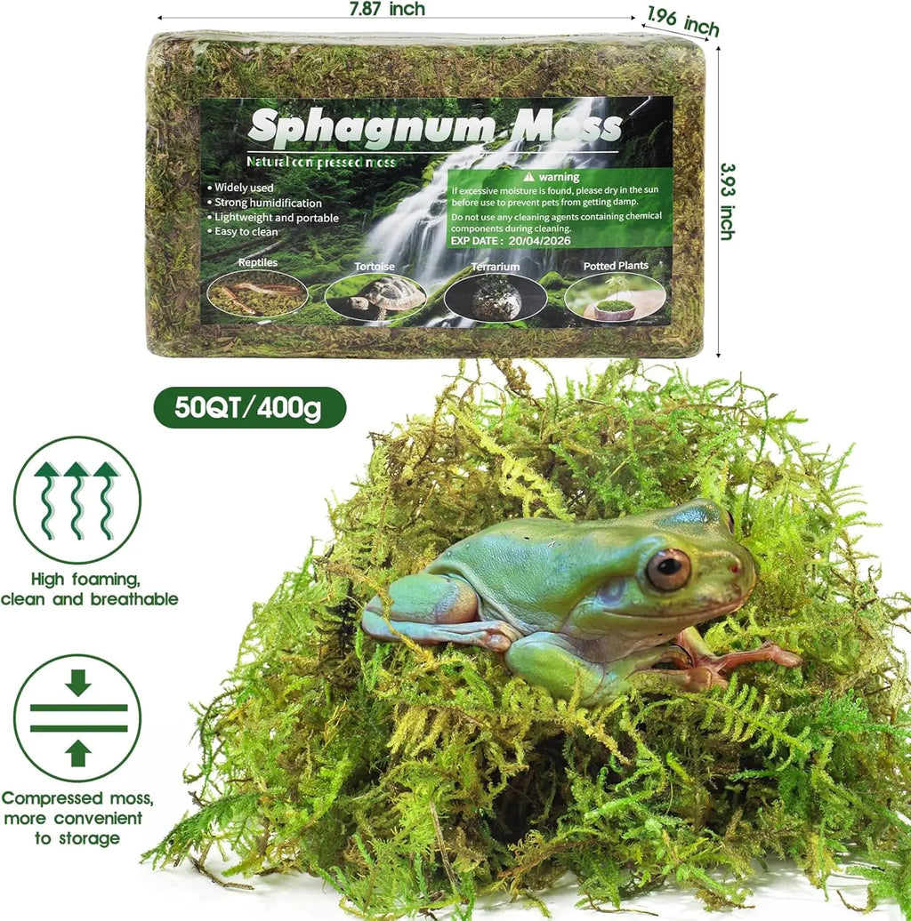14OZ Natural Sphagnum Moss