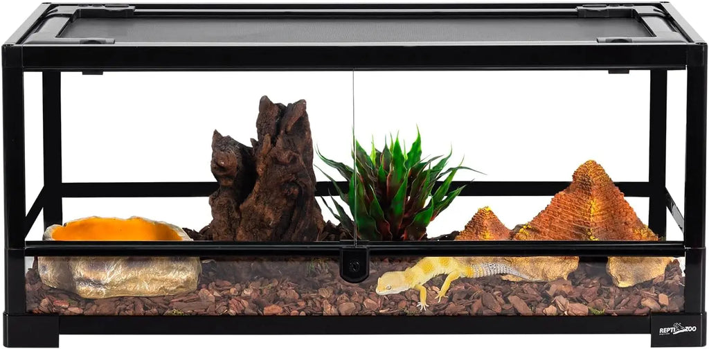 20 Gallon Front Opening Glass  Terrarium