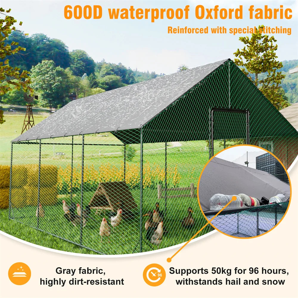Heavy Duty Walk-In Outdoor Chicken Coop