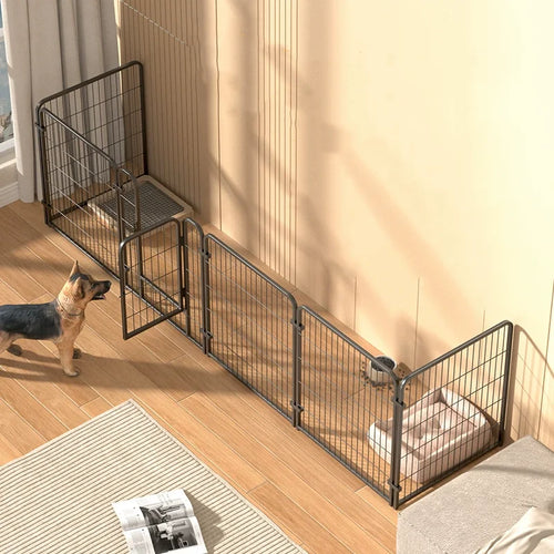4/6 Panels  Foldable Puppy Playpen