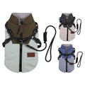Waterproof Winter Dog Jacket With Harness